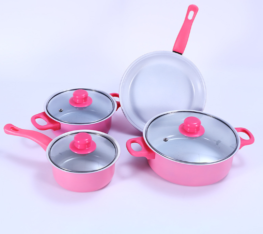 New Arrival 13-piece Set Non-Stick Pot And Pan Kitchen Cookware Multifunctional Pots Casserole