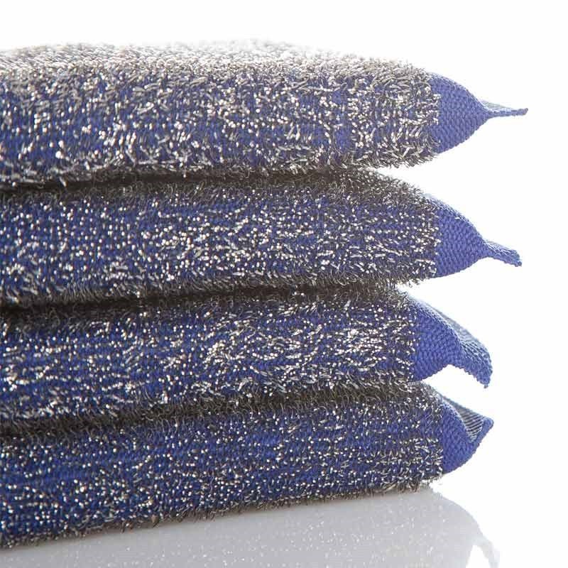 Cheap Price Factory Wholesale Kitchen Cleaning Nylon Stainless Steel Sponge Scrubber