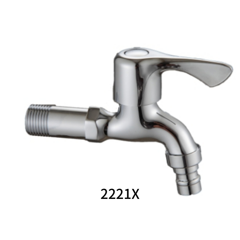 Cheap Kitchen Taps Chrome Plated Water Faucet Zinc-alloy Bibcock