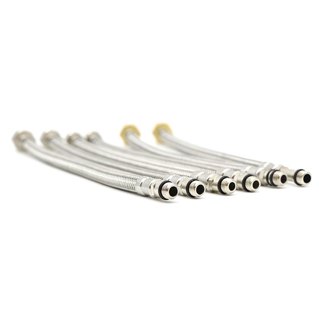 New Product Bathroom Accessories High Pressure Stainless Steel Braided Flexible Hose