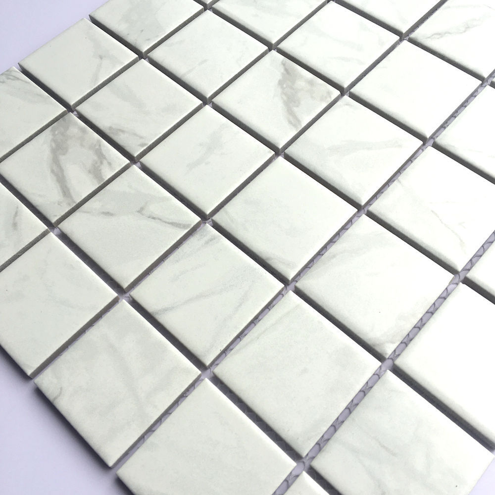 Foshan supply Hexagon mosaic 3d Waterjet mosaic Bathroom white Marble Mosaic Wall  Kitchen Backsplash