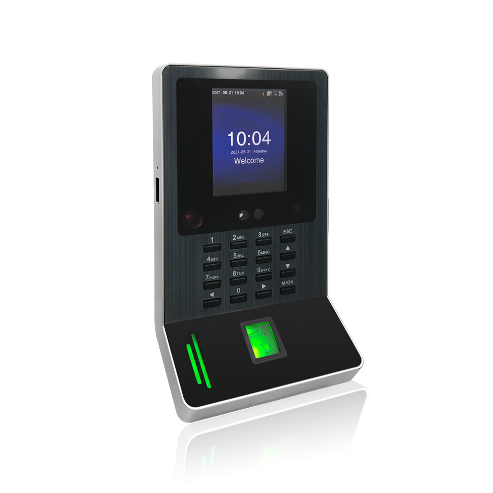 Biometric Time Attendance System With Face Time Recording And Fingerprint Reader