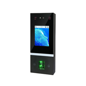 web cloud software mobile app 2.8 inch TFT LCD  face recognition ZK-TECO access control with fingerprint reader