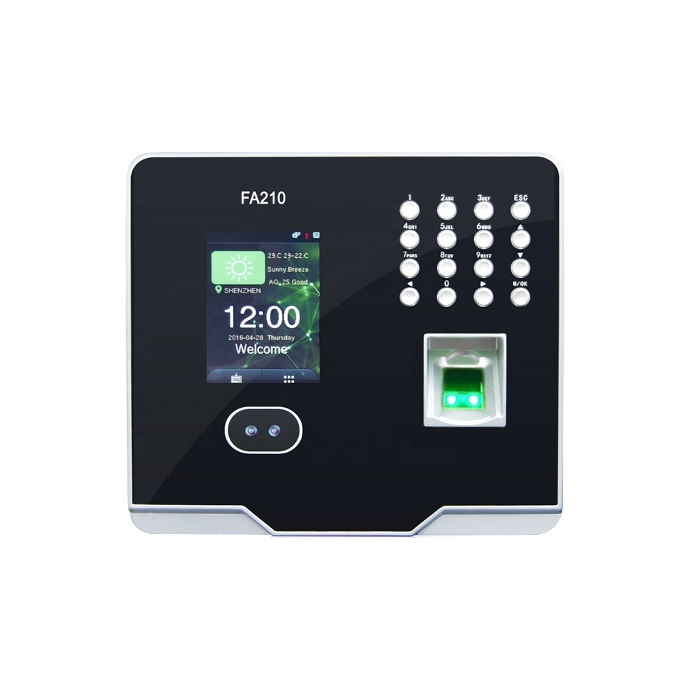 webserver cloud software with payroll 1500 users 2000 fingerprint Face recognition verification time attendance device