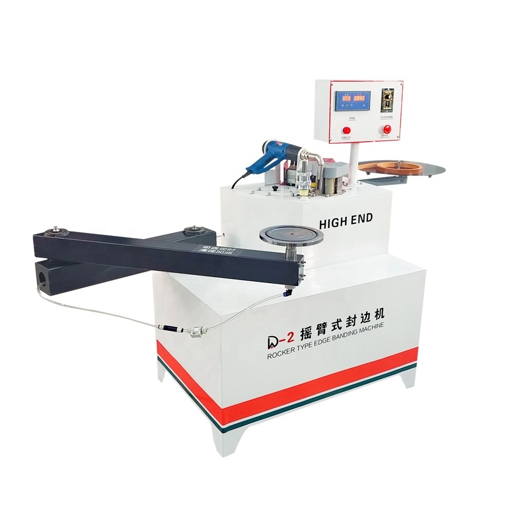 Woodworking machinery Heavy Duty Industry Manual Curve and Straight Edge Banding Machine with Radial Arm