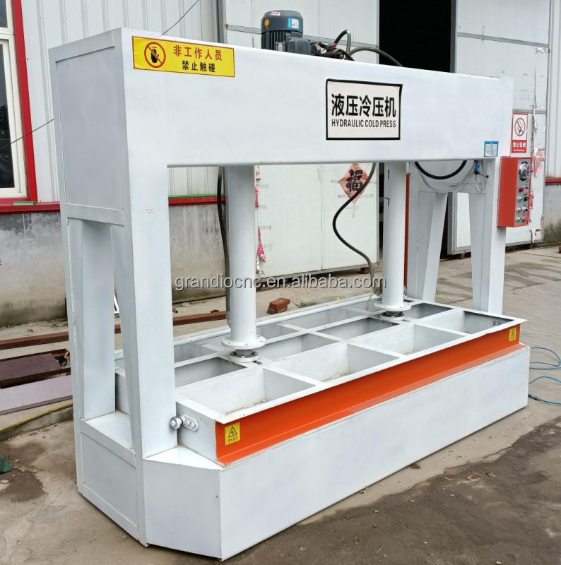 Wood Pressing Machine 50t 60t 100t Hydraulic Cold Press Machine For Plywood And Door Making