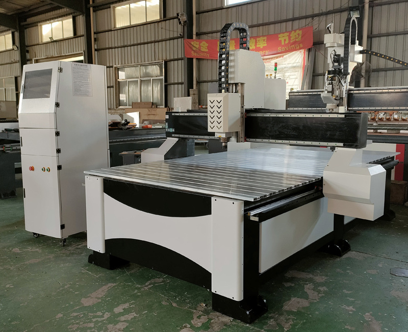 Jinan low price 1325 wood cnc router machine engraving and milling machines 3d cnc machining service for furniture making