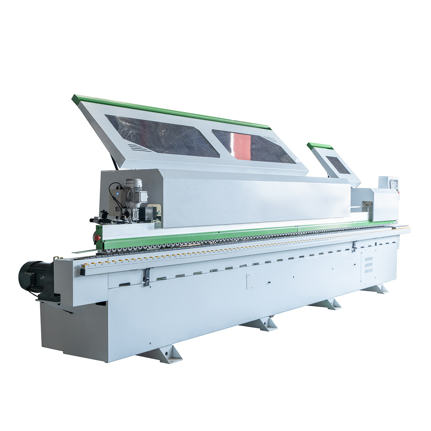 Jinan Plywood Corner Rounding Woodworking Full Automatic Pvc Edge Banding Machine Edge Bander With Eva Glue