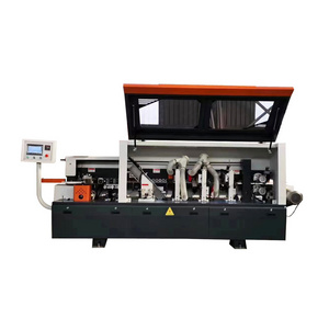 Full Automatic Double Glue Pot Melamine MDF Board Cutting Wood Furniture Pre-milling Edge Banding Machine