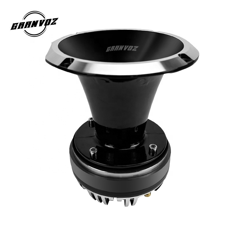 8 OHMS 51.6mm Voice Coil Horn Speaker Tweeter 2 inches Car Speaker Tweeter Driver Unit Black Horn Driver Speaker