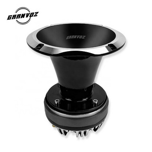 8 OHMS 51.6mm Voice Coil Horn Speaker Tweeter 2 inches Car Speaker Tweeter Driver Unit Black Horn Driver Speaker