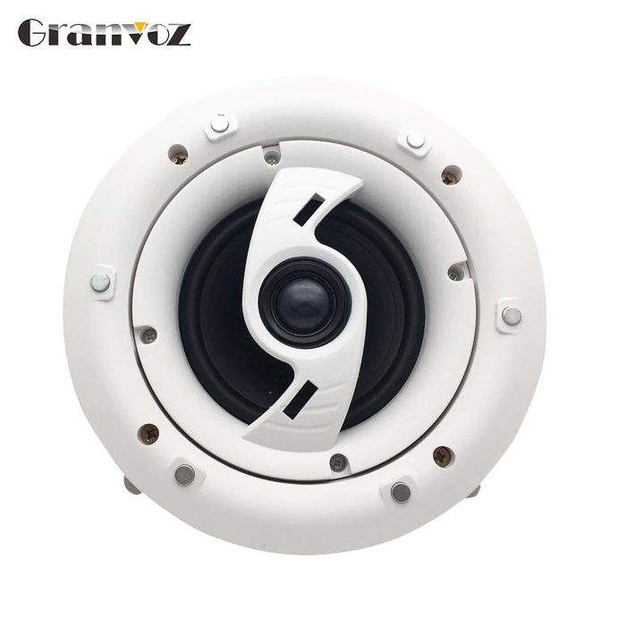 passive 2-way 5/6/8inch  rimless Hi FI ABS ceiling speaker  with crossver pa system ceiling hanging speaker