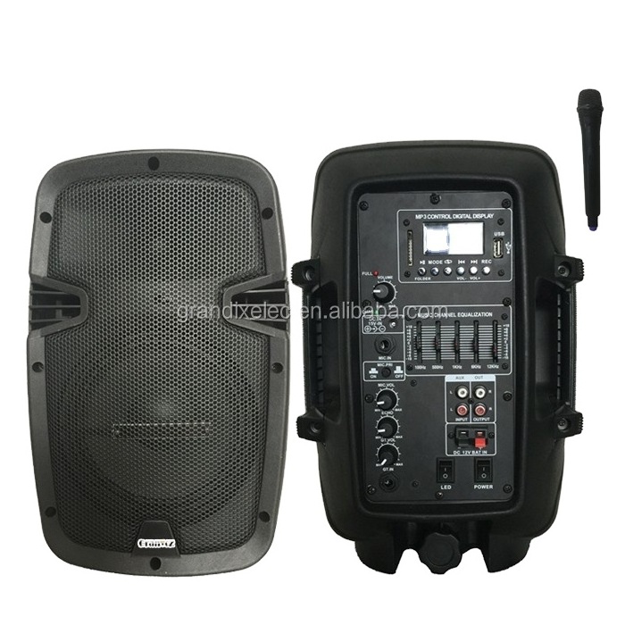 8 inch micro digit super bass portable multimedia portable speaker