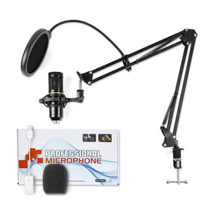 Recording Gaming shock mount Usb Home podcast music Studio equipment arm Condenser Microphone set