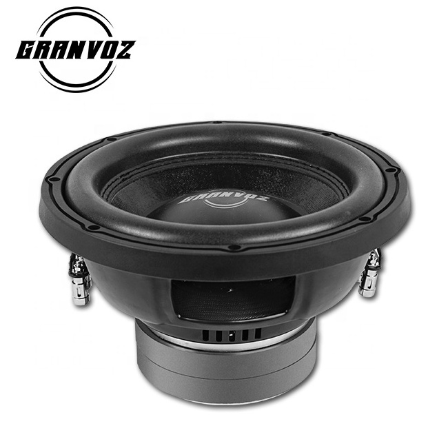 Sample ready  speaker supplier  12 inch  600W RMS  STEEL BASKET CAR SUBWOOFER