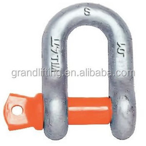 U.S. Type High Tensile Anchor Shackle RIGGING ACCESSORIES SHIP MARINE D TYPE ANCHOR SHACKLE/stainless steel shackle