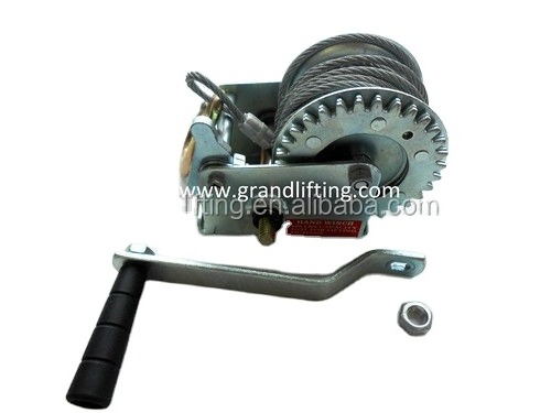 China 600lbs Manual Hand Winch,Portable Hand Winch