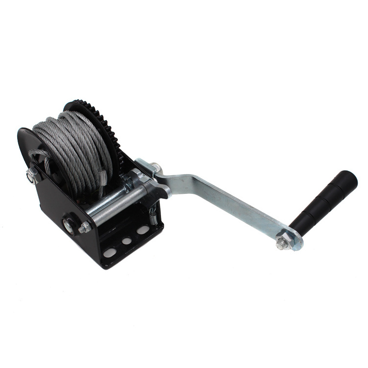 KC rotary manual operated boat winch hand winches