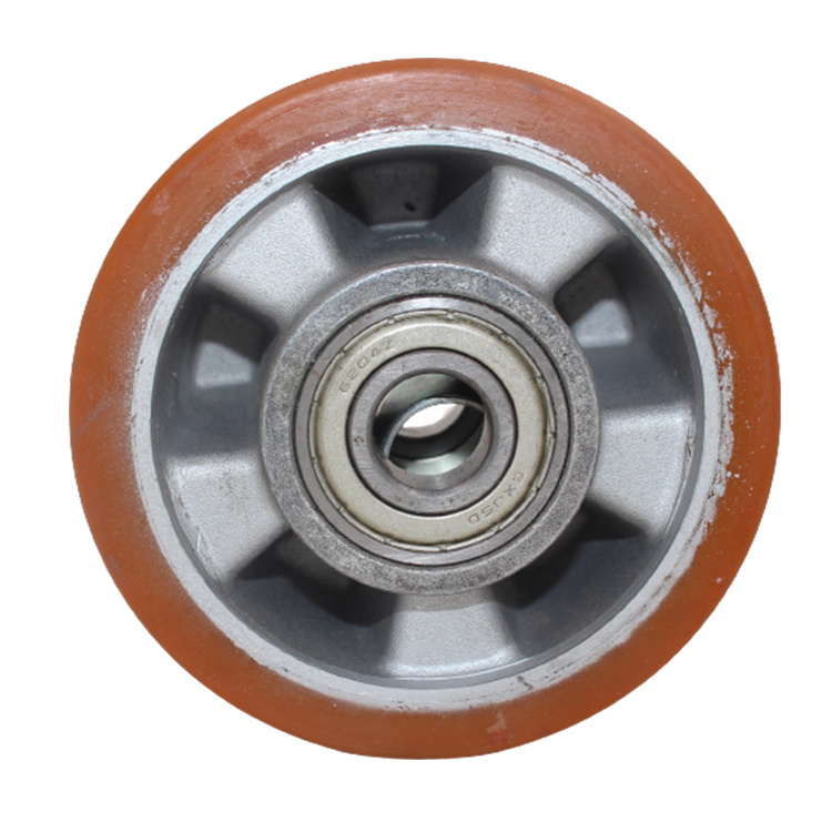 4in 5in 6in 7in 8in 9in 10in 11in 12in polyurethane wheel with aluminum center