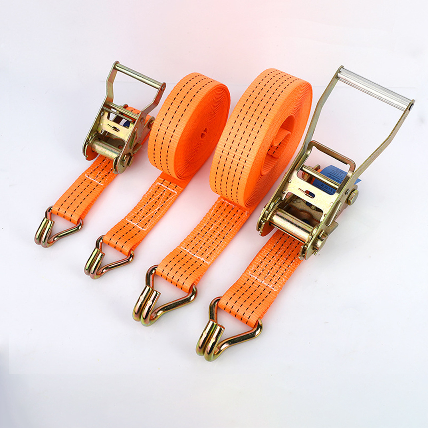 Factory Price 100% Polyester 50mm 3000kg Cargo Belt Dj Hook Ratcheting Release Plastic Band Ratchet Buckle With Strap