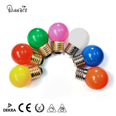 LED G45 bulbs Christmas Decorations colorful Light Bulbs Outdoor waterproof multi colors bulbs for parties decoration