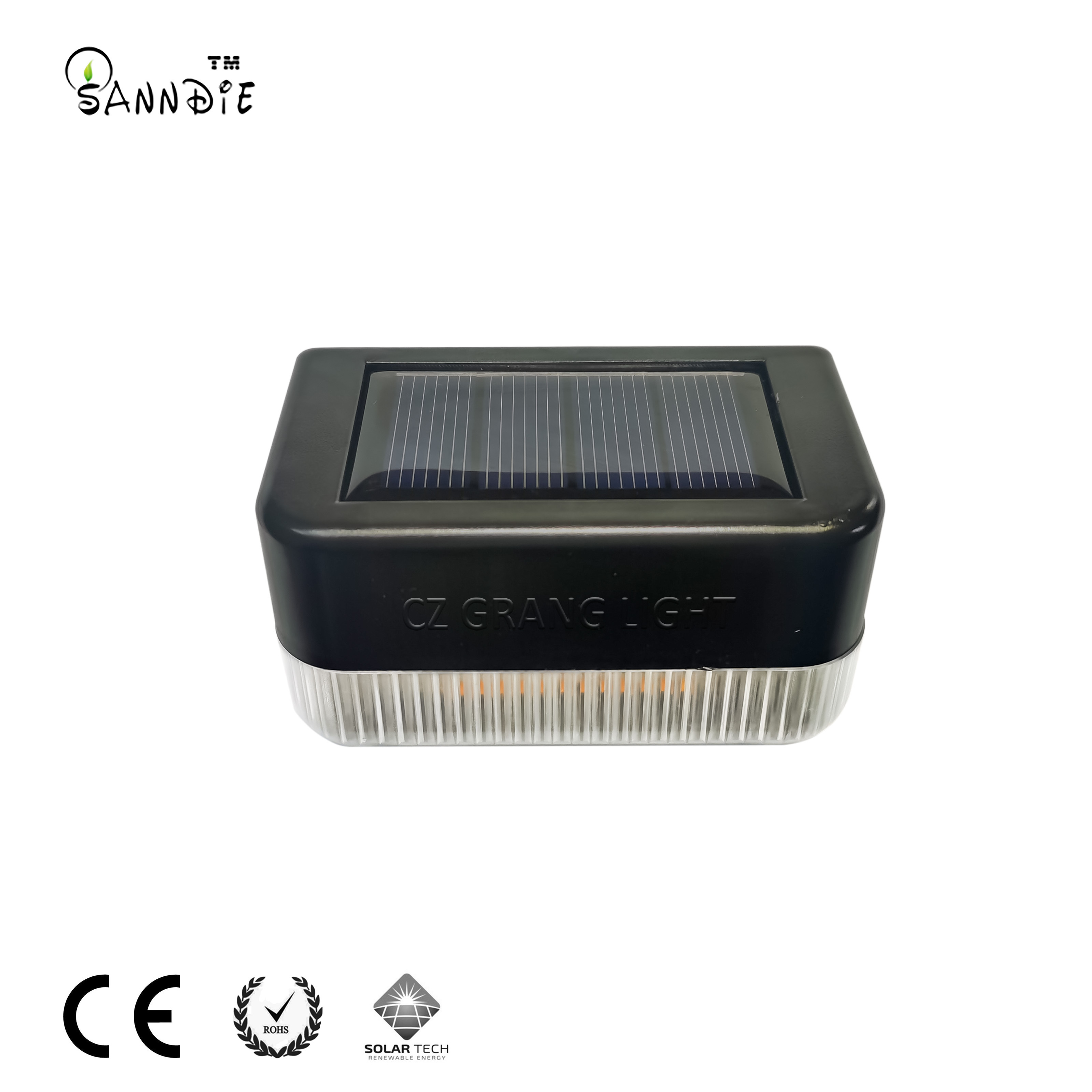 Solar fence lights outdoor Waterproof Ip65 Led Solar Fence Lamp For Steps,Fence,Desk,Railing And Stairs