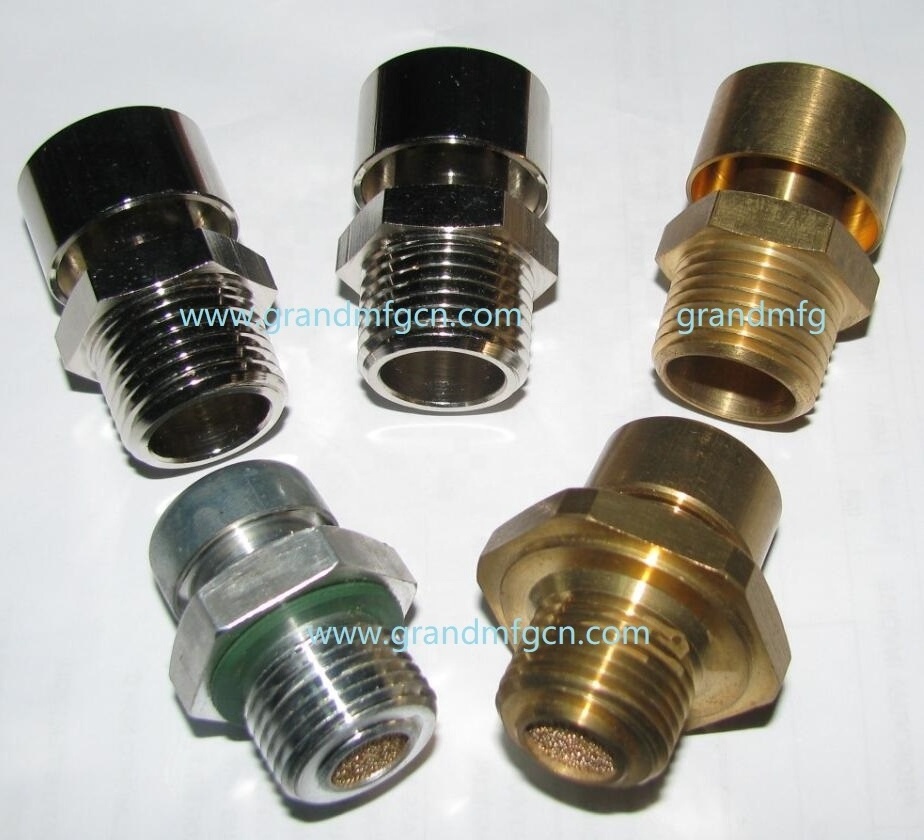 OEM Male NPT Thread 1/8 Inch 1/4 Inch 1/2 Inch CUSTOM Breather Air Vent Plugs valve for gear unit