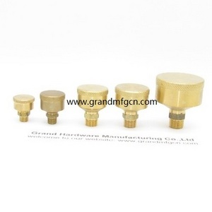 OEM Metric thread M10 M14 M16 brass screwed oil cups / grease cup