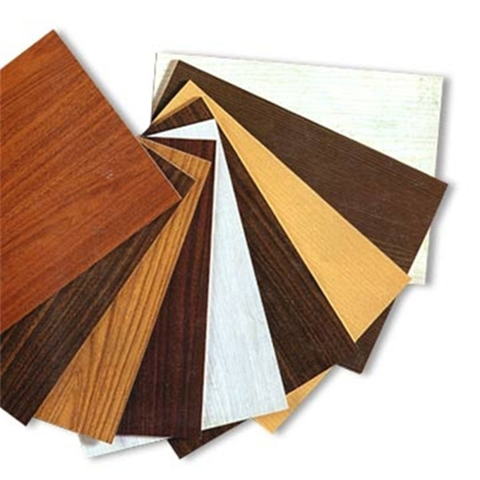 Melamine or PVC  black laminated mdf board