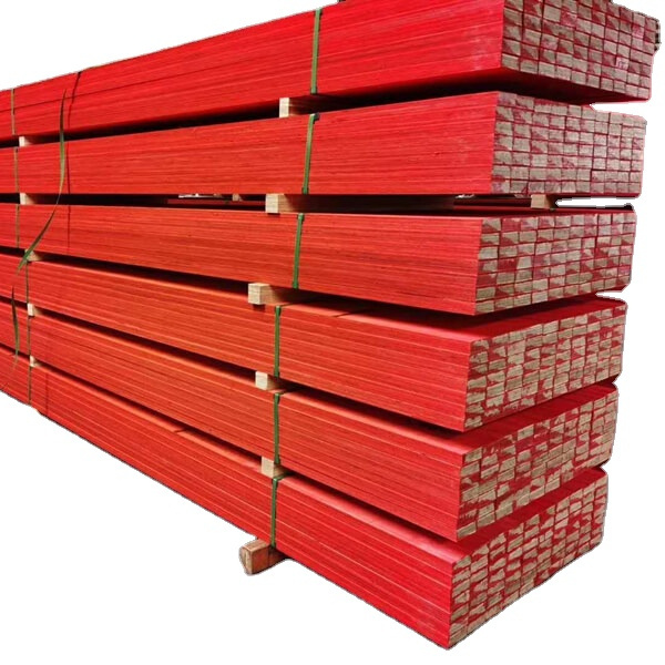 Low  Price Structural LVL Beam pine wood glulam beams prices