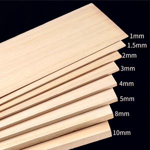 Wholesale Price Kiri Wood Paulownia Board Stick Strips Slats Blocks Paulownia Wood Sheet for Diy Building Airplane