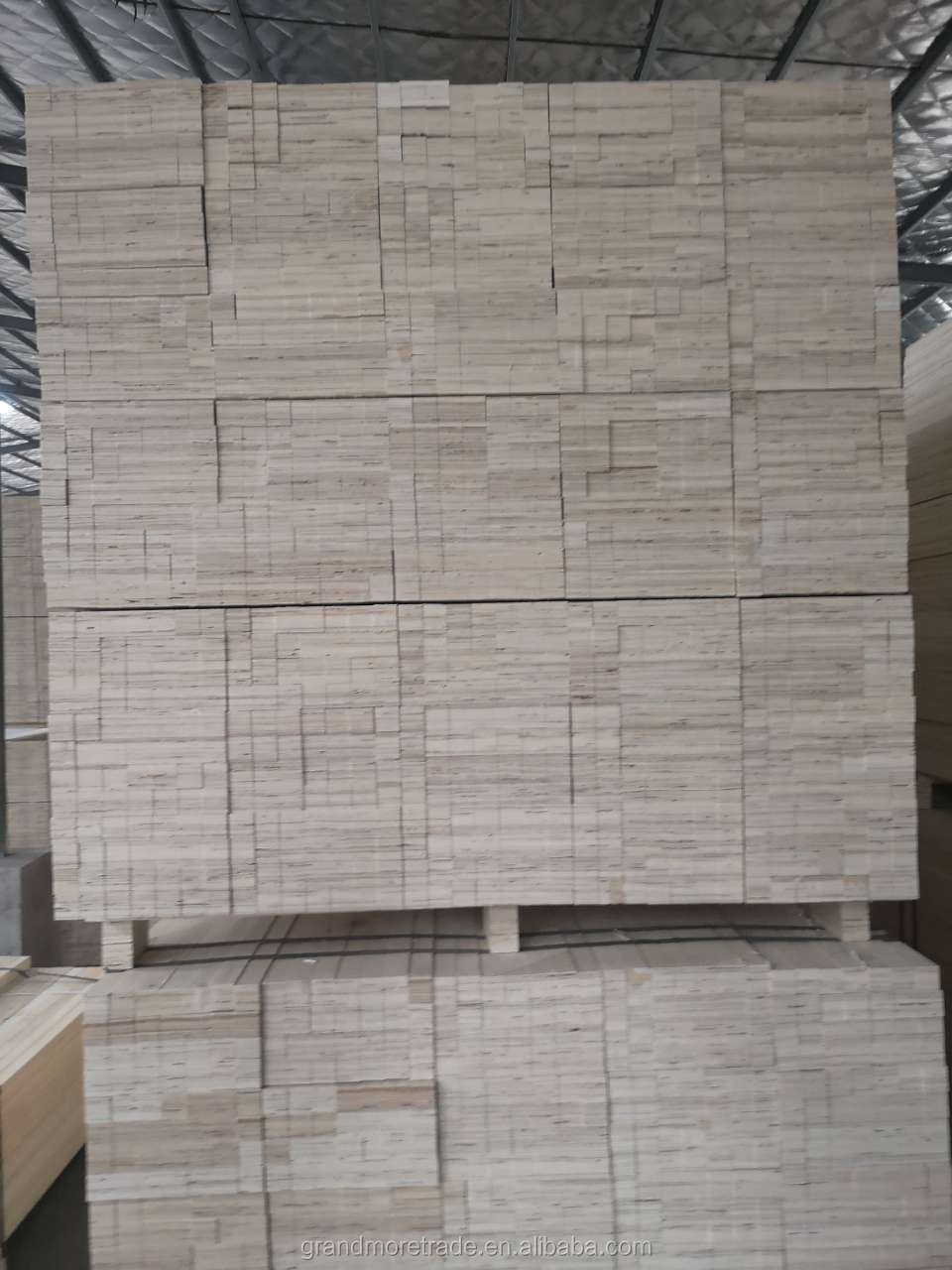 China Hot Sale Pywood Door Core Furniture Use Poplar LVL Plywood