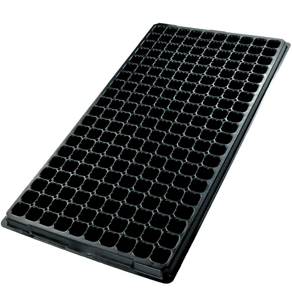 Factory Direct Sales  PVC 21*11 cm seedling trays plastic nursery nursery pots clear plastic 3 gallon nursery pots