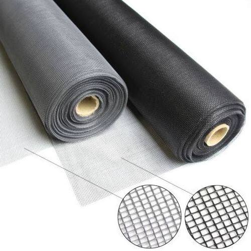 Fiberglass Mesh Colored Window Screen Netting / Roller Mosquito Nets for Windows