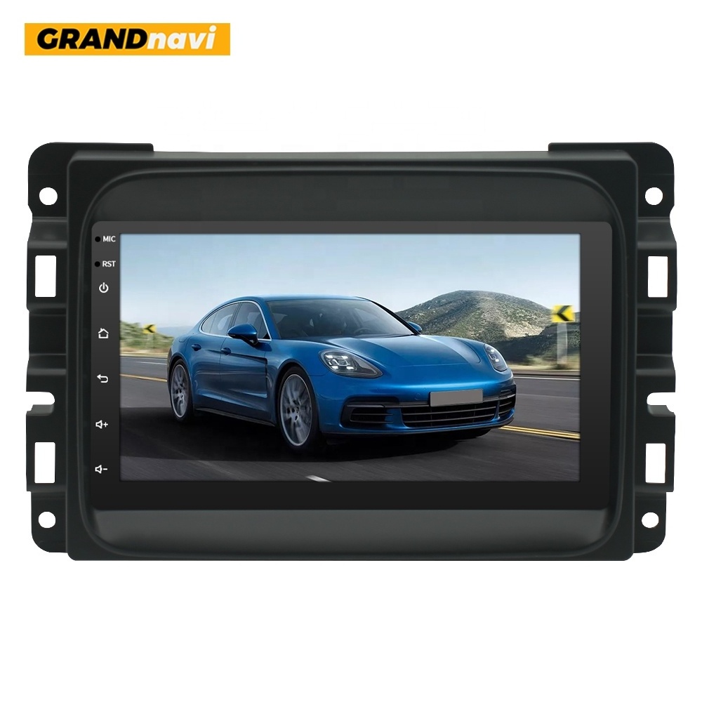 Grandnavi Android GPS 7 Inch Car Radio Touch Screen For  Dodge Ram 2013-2018 Wireless Carplay Android Auto