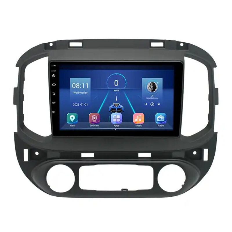 GRANDNAVI 2din 9inch Android Car Radio GPS Navigation BT Call Touch Screen  FM Car Radio For Chevrolet Colorado/GMC CANYON 2015