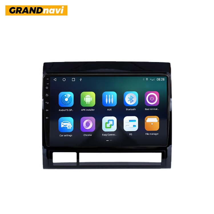 GRANDNAVI Android Car Radio Touch Screen Wireless CarPlay Android Auto FM AM DSP Car Radio FOR TOYOTA TACOMA 2005-2013