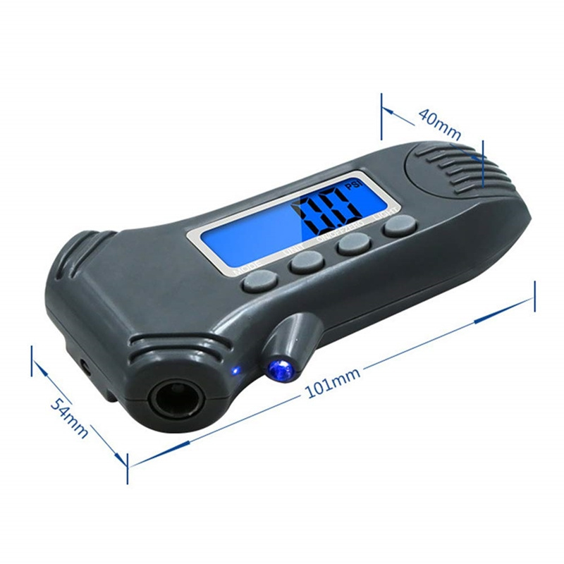 Factory Supply 1 Year Warranty Tyre Air Pressure Monitor System 100 Psi 3 In 1 Tire Pressure Gauge