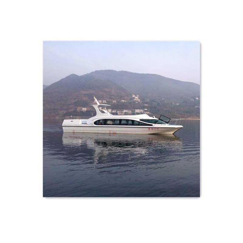 Good Quality 45seats Fiberglass Inboard Passenger Ferry Crew Boat for sale