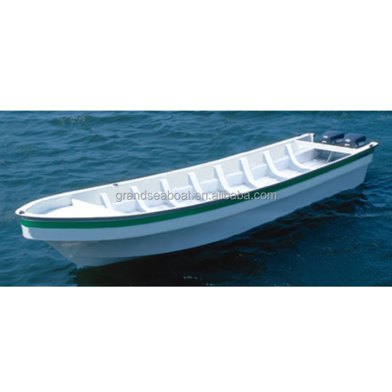 32ft 9.6m Single Hull Fiberglass Ferry Boat Fishing Boat In Congo