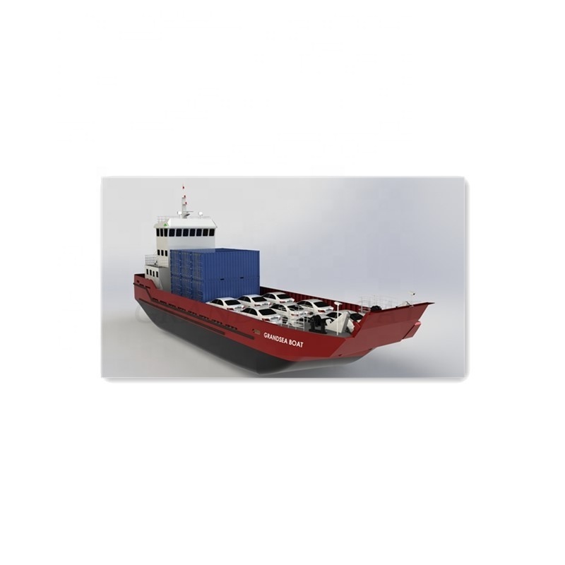 Grandsea 36m Steel Hull River Small ro ro Container Barge for sale