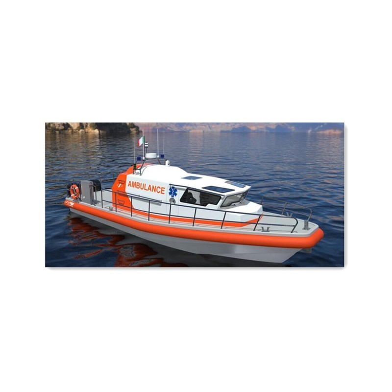 38ft Aluminum Rescue and Ambulance Boat For Sale