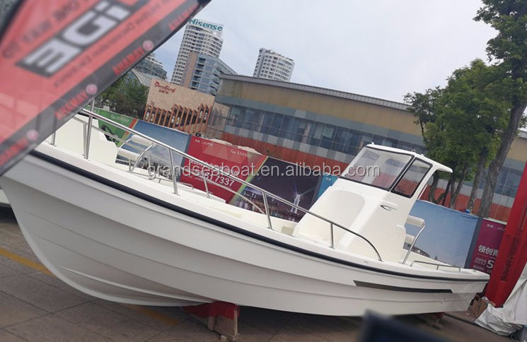 26ft Double Hull Small Fiberglass Fishing Panga Boat for sale