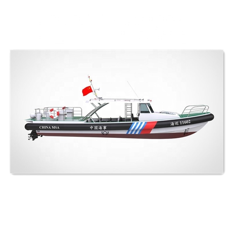 Grandsea 40ft Aluminum Coast Guard high-speed patrol boat for sale