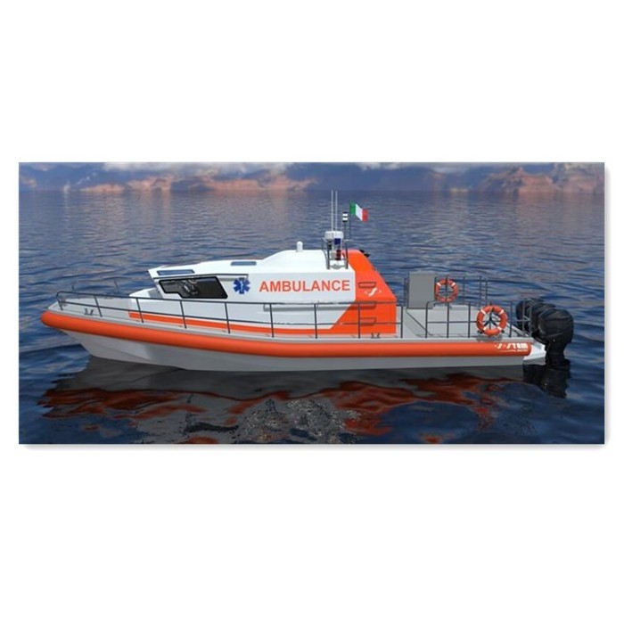 Grandsea Aluminum 40ft/12.15m Coast Guard Rescue Self Righting Boat for sale