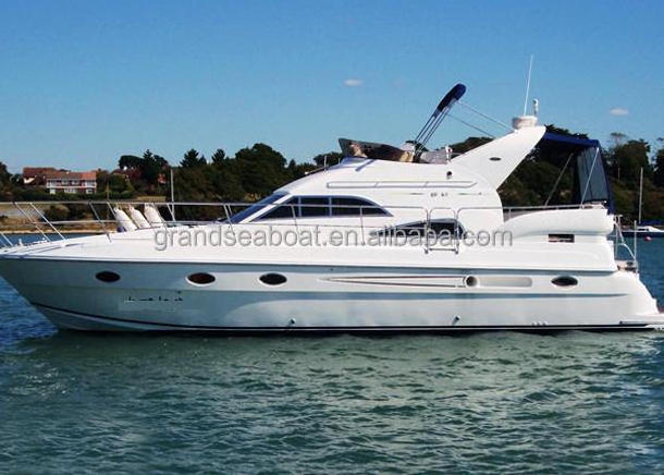 Grand sea fiberglass yacht luxury boat cabin cruiser for sale