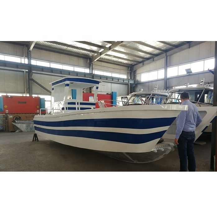 Grandsea 26ft/7.9m aluminium boat small landing craft barge boat for sale