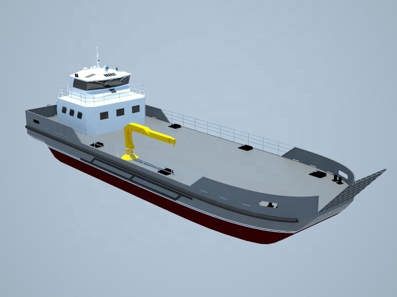 Grandsea 32m Steel LCT type River and Sea Coastal Small Mini Oil Tanker Ship for sale