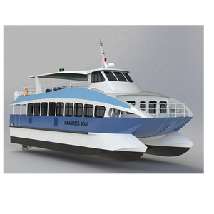 Grandsea length 17m double deck aluminum Catamaran passenger boat ferry boat for sale