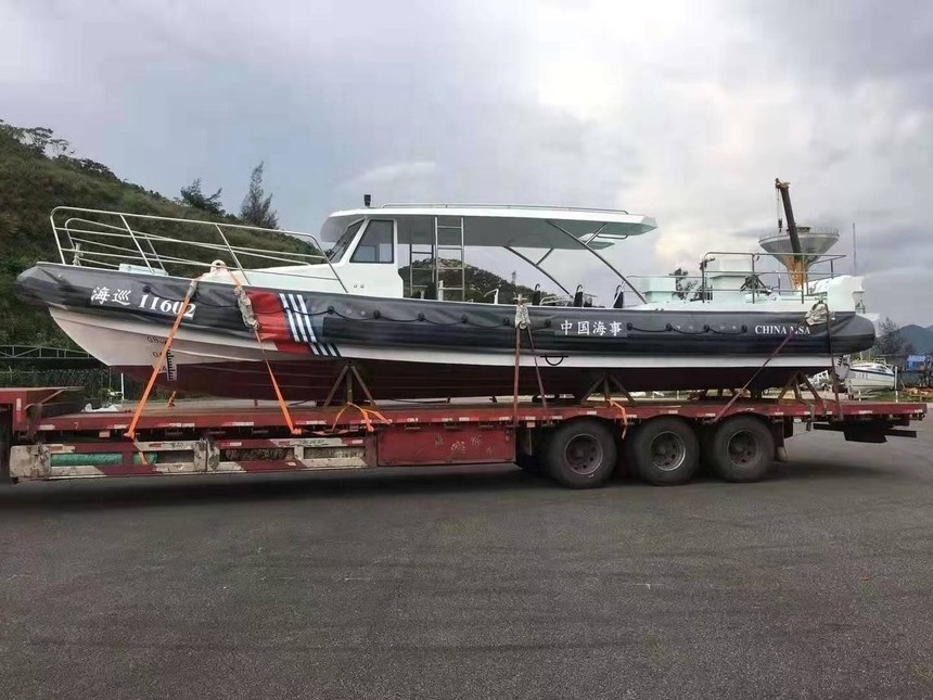 Grandsea 40ft Aluminum speed patrol boat for sale Government use Coast Guard boat